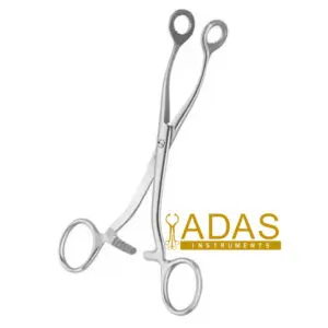 Collin Tongue Holding Forceps 16cm – Nexus-Grip Muscle Anchor & Safe-Guard Lingual Shield