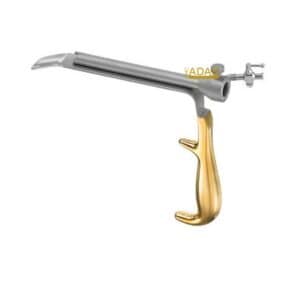 Sculpo Mammaplasty Retractor | Endo-Channel & Stopcock | 25mm x 18cm
