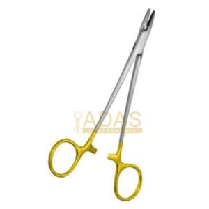 Left handed Mayo Hegar Needle Holder Tungsten Carbide