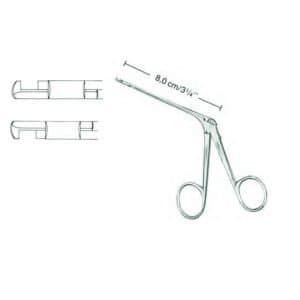 Title Dieter Micro Ear Forceps 8cm – Malleus Nipper – Precision ENT Bone Forceps