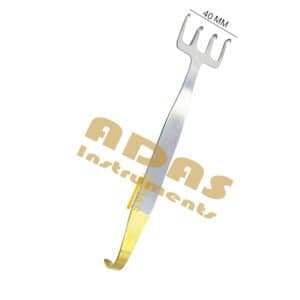 Freeman Rake Retractor 40mm | German Stainless Steel | Plastic Surgery