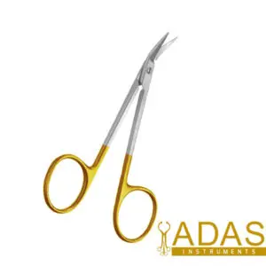 Converse Scissors (10cm) – Fine Curved Rhinoplasty & Cartilage Scissors