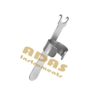 Swivel Ring Double Hook | Adjustable Surgical Skin Hook | Fine Dissection