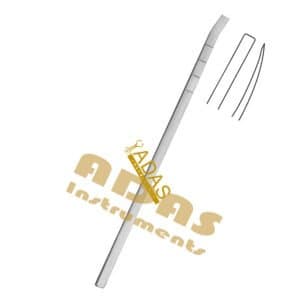 Cottle Nasal Osteotome Curved | Graduated Bone Chisel | Rhinoplasty Tool