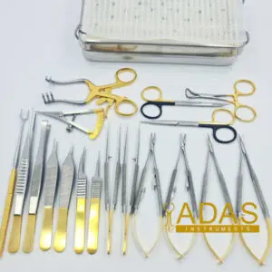 Microsurgery Instruments Set | 20-Piece Precision Kit