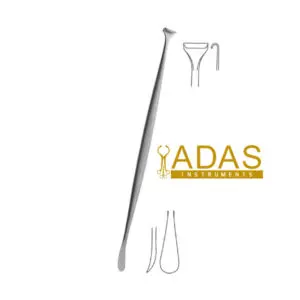 Hurd Tonsillectomy Dissector – 22cm Double-Ended Oropharyngeal Instrument