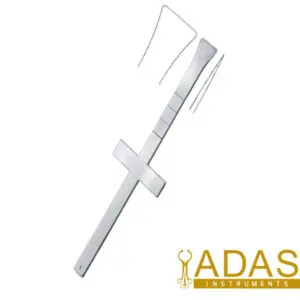 Cottle Chisel Fishtail – Graduated 16mm Nasal Osteotome for Rhinoplasty