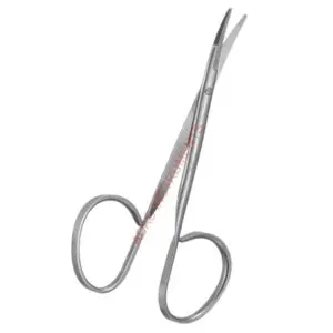 Kaye Blepharoplasty Scissors (Ribbon Fingers) – Ergonomic Eyelid Surgery – German Stainless Steel