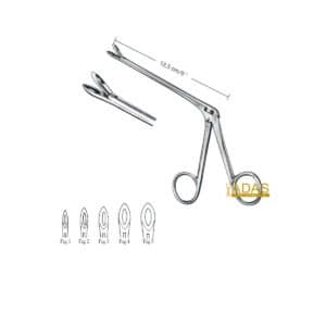Weil Blakesley Nasal Cutting Forceps | Fenestrated Jaws | ENT Tool