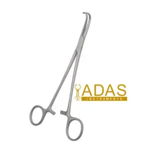 Negus Hemostatic Forceps – 20cm Curved Serrated Jaws for Tonsil Surgery