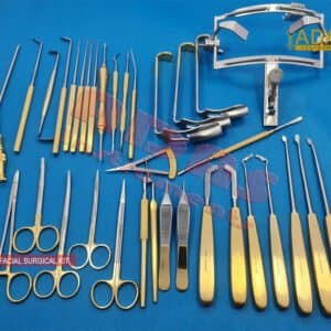 Cleft Lip and Palate Surgical Instrument Set of 35 | Maxillofacial Instruments Set