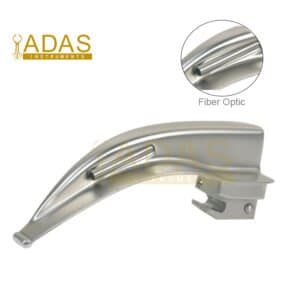 McIntosh Fiber Optic Laryngoscope Blades – High-Intensity Cool LED Light